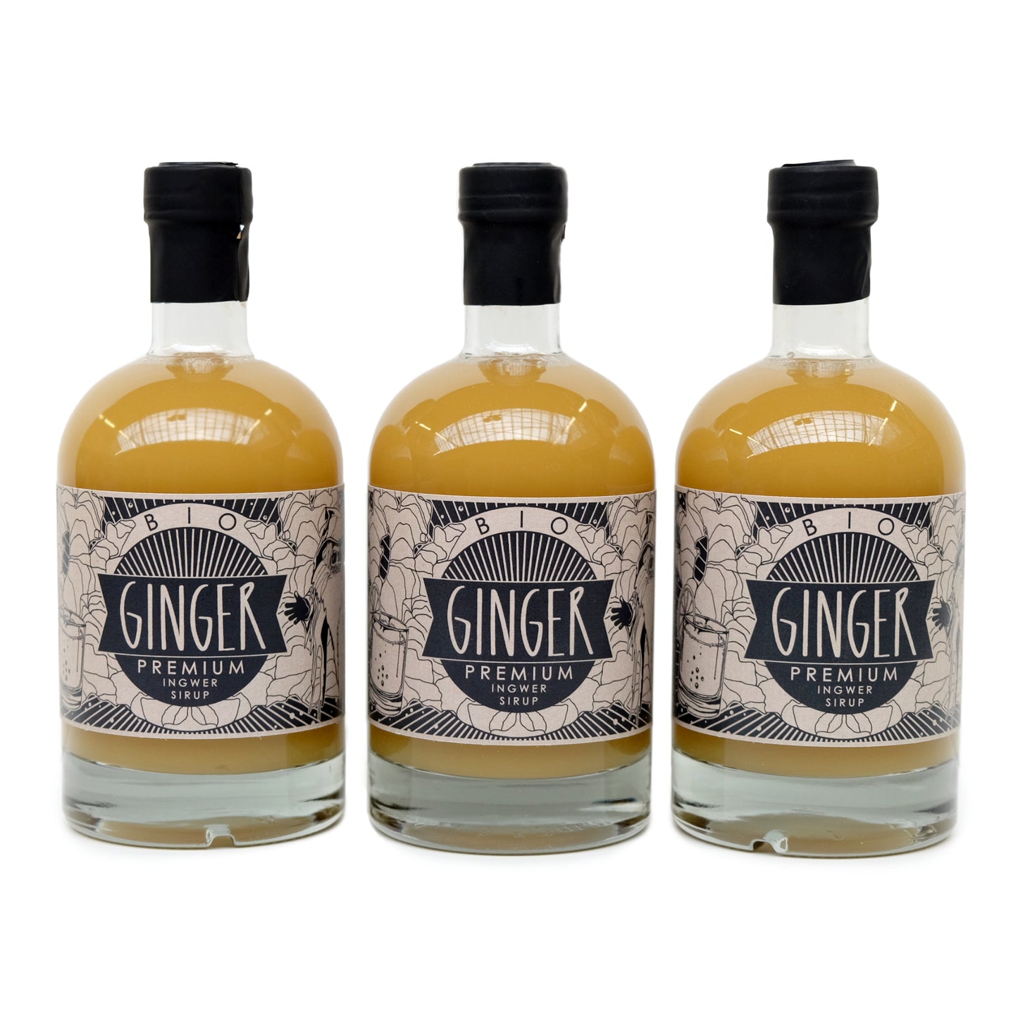 ingwersirup bio premium GINGER kaufen | BIOGINGER DE-ÖKO-003 | GINGER Shop