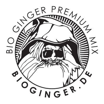 Ingwersirup BIO GINGER PREMIUM MIX Shop Logo | BIOGINGER.DE